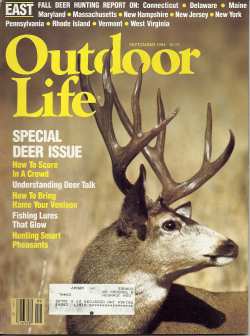 Vintage Outdoor Life Magazine - September, 1984 - Like New Condition - East Edition