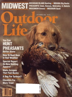 Vintage Outdoor Life Magazine - October, 1984 - Like New Condition - Midwest Edition