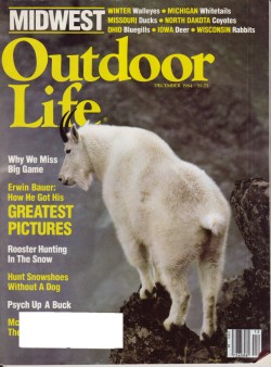 Vintage Outdoor Life Magazine - December, 1984 - Like New Condition - Midwest Edition