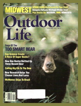 Vintage Outdoor Life Magazine - January, 1985 - Like New Condition - Midwest Edition