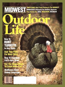 Vintage Outdoor Life Magazine - February, 1985 - Like New Condition - East Edition