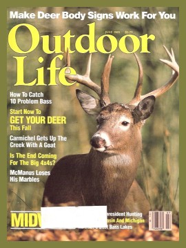 Vintage Outdoor Life Magazine - July, 1985 - Like New Condition - Midwest Edition