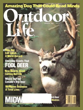 Vintage Outdoor Life Magazine - August, 1985 - Like New Condition - Midwest Edition