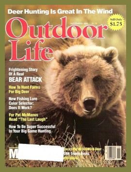 Vintage Outdoor Life Magazine - November, 1985 - Like New Condition - Midwest Edition