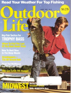Vintage Outdoor Life Magazine - April, 1986 - Like New Condition - Midwest Edition