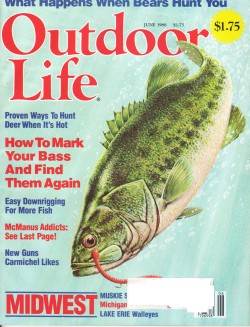 Vintage Outdoor Life Magazine - June, 1986 - Like New Condition