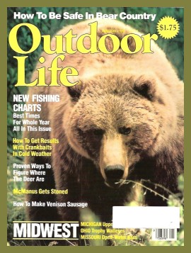 Vintage Outdoor Life Magazine - January, 1987 - Like New Condition