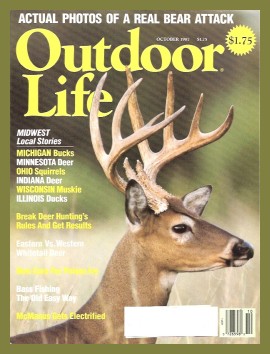 Vintage Outdoor Life Magazine - October, 1987 - Like New Condition