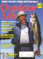 Vintage Outdoor Life Magazine - April, 1988 - Good Condition