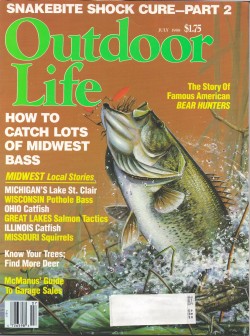 Vintage Outdoor Life Magazine - July, 1988 - Like New Condition