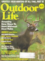 Vintage Outdoor Life Magazine - August, 1988 - Good Condition