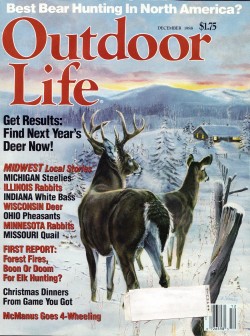 Vintage Outdoor Life Magazine - December, 1988 - Like New Condition