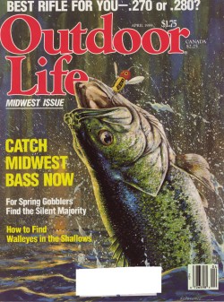 Vintage Outdoor Life Magazine - April, 1989 - Like New Condition