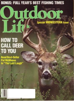 Vintage Outdoor Life Magazine - August, 1989 - Like New Condition