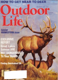 Vintage Outdoor Life Magazine - December, 1989 - Very Good Condition