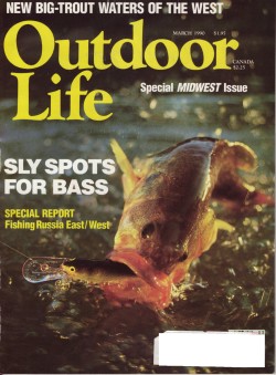 Vintage Outdoor Life Magazine - March, 1990 - Very Good Condition