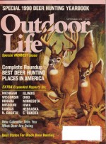 Vintage Outdoor Life Magazine - September, 1990 - Very Good Condition