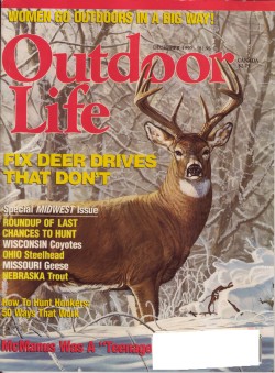 Vintage Outdoor Life Magazine - December, 1990 - Very Good Condition