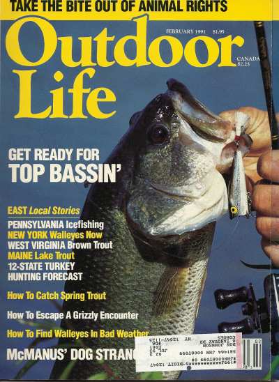 Vintage Outdoor Life Magazine - November, 1991 - Very Good