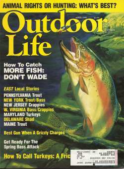 Vintage Outdoor Life Magazine - April, 1991 - Very Good Condition