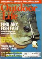 Vintage Outdoor Life Magazine - August, 1991 - Like New Condition