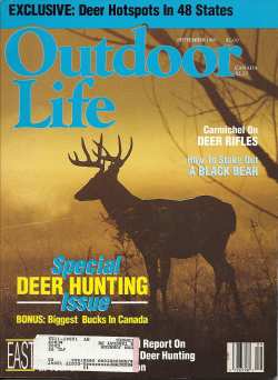 Vintage Outdoor Life Magazine - September, 1991 - Good Condition