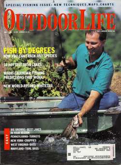 Vintage Outdoor Life Magazine - May, 1992 - Like New Condition