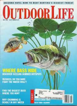 Vintage Outdoor Life Magazine - July, 1992 - Like New Condition