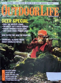 Vintage Outdoor Life Magazine - September, 1992 - Like New Condition
