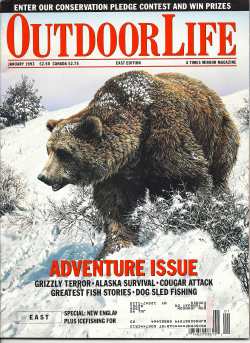 Vintage Outdoor Life Magazine - January, 1993 - Like New Condition
