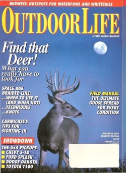 Vintage Outdoor Life Magazine - November, 1993 - Like New Condition
