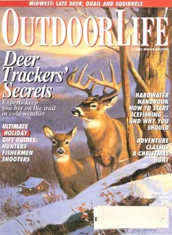 Vintage Outdoor Life Magazine - December, 1993 - Very Good Condition