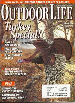 Vintage Outdoor Life Magazine - February, 1994 - Like New Condition