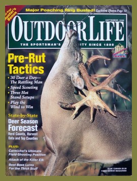 Vintage Outdoor Life Magazine - September, 1998 - Like New Condition