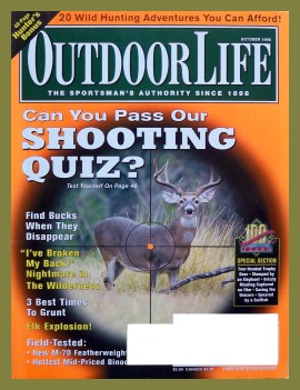 Vintage Outdoor Life Magazine - October, 1998 - Like New Condition