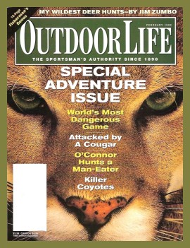 Vintage Outdoor Life Magazine - February, 1999 - Like New Condition