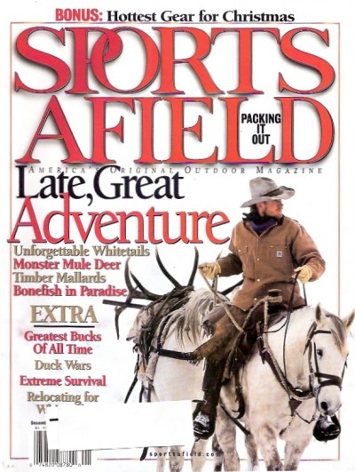 Vintage Sports Afield Magazine - Winter, 2000-2001 - Like New Condition