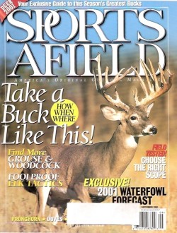 Vintage Sports Afield Magazine - September, 2001 - Like New Condition