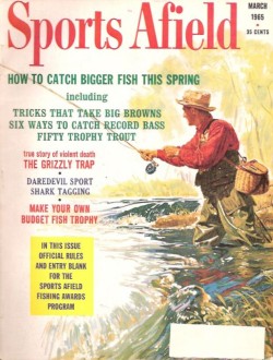 Vintage Sports Afield Magazine - March, 1965 - Very Good Condition