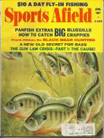 Vintage Sports Afield Magazine - April, 1967 - Very Good Condition