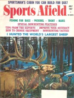 Vintage Sports Afield Magazine - July, 1967 - Very Good Condition