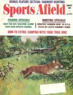 Vintage Sports Afield Magazine - August, 1967 - Acceptable Condition