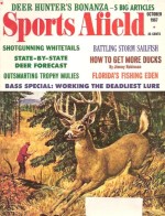 Vintage Sports Afield Magazine - October, 1967 - Good Condition