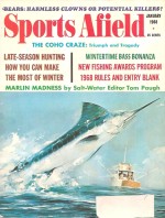 Vintage Sports Afield Magazine - January, 1968 - Like New Condition
