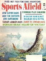 Vintage Sports Afield Magazine - June, 1968 - Good Condition