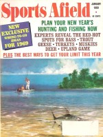 Vintage Sports Afield Magazine - January, 1969 - Very Good Condition