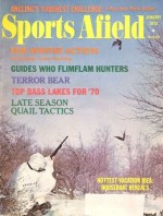 Vintage Sports Afield Magazine - January, 1970 - Good Condition