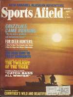Vintage Sports Afield Magazine - November, 1970 - Very Good Condition