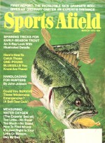 Vintage Sports Afield Magazine - March, 1974 - Good Condition