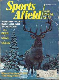 Vintage Sports Afield Magazine - December, 1975 - Acceptable Condition